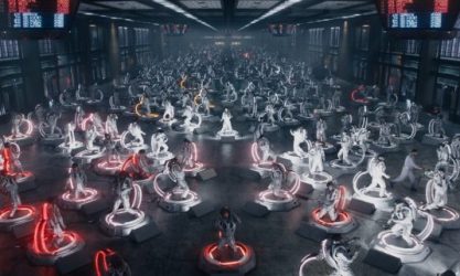 准备好玩家一在绿洲内