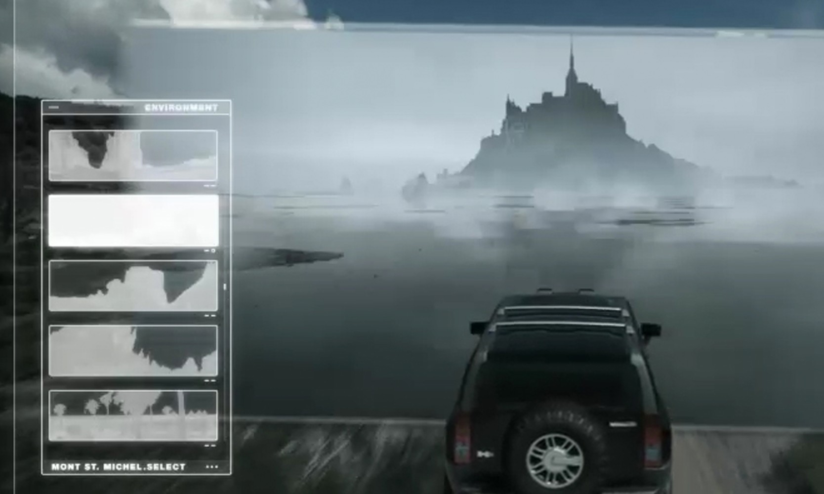 Hummer “Video Game Selector”