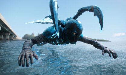 数字王国提供近 700 张照片，为 Blue Beetle 采用机器学习布料工具