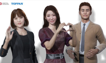 Digital Domain and TOPPAN Holdings Launch Collaboration on  Virtual Human Solutions